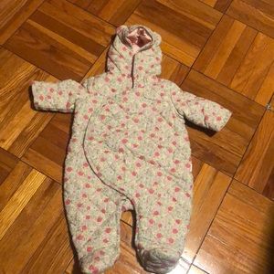 Gap quilted snow suit
